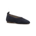 Navy suede