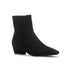 Black suede
