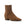 Tan croc suede