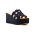 Navy Blue Suede