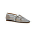 Silver Fabric/Leather