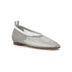 Silver Leather/Fabric